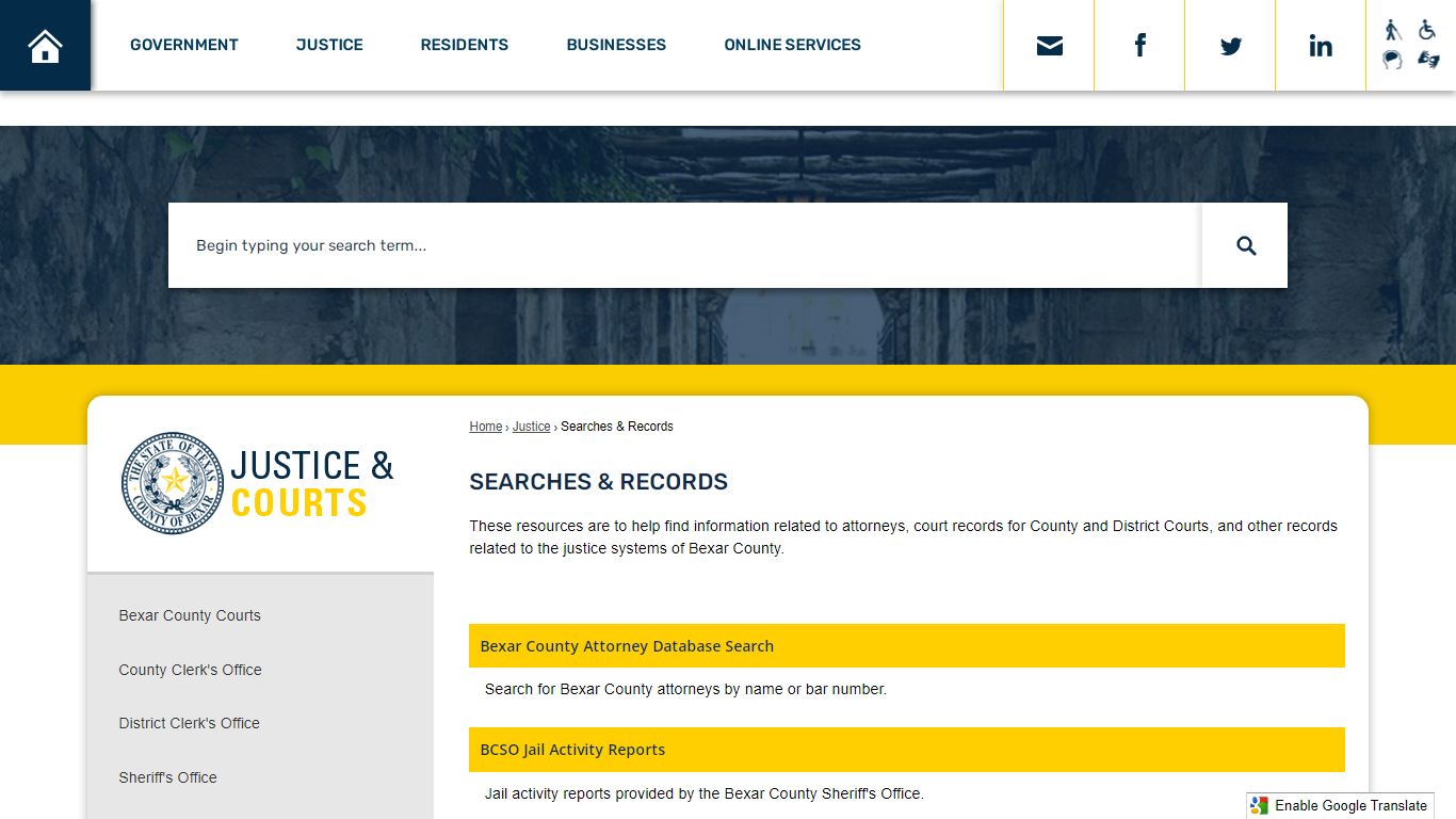 Searches & Records | Bexar County, TX - Official Website